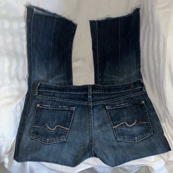 7 For All Mankind Rough Cut /Bootcut - Picture 1 of 16